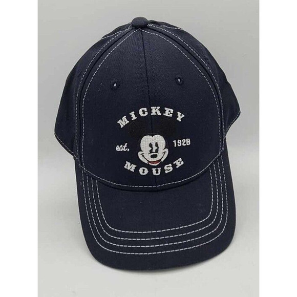 Disney 100% Cotton est.1928 Mickey Mouse Embroidered Baseball Cap. Teenage size. - Picture 8 of 12